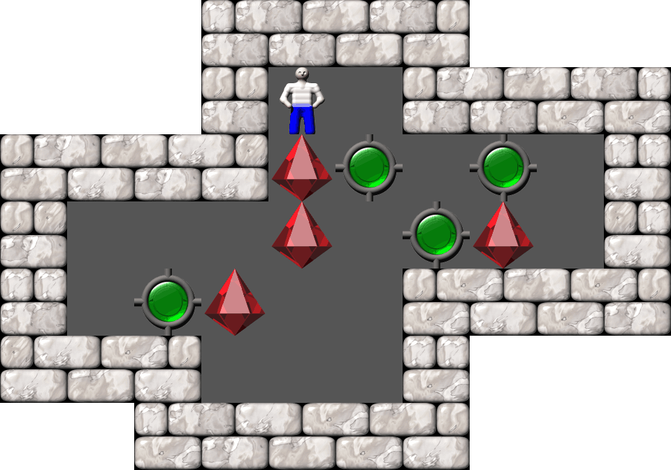 Sokoban Serg Belyaev 2 level 99